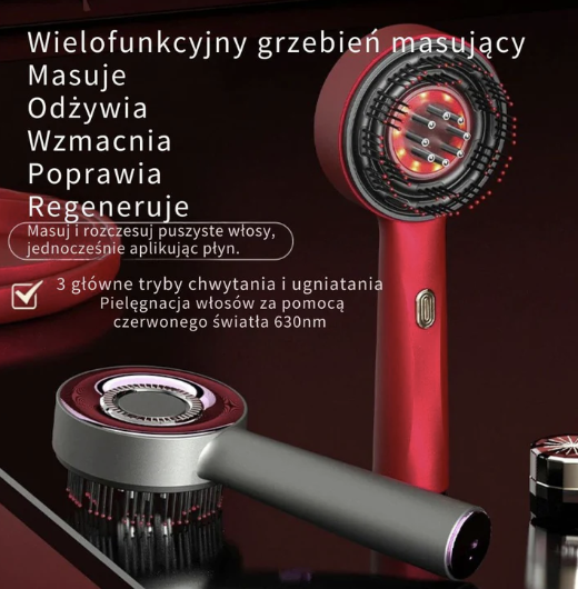 DermaLight™ Elektryczny Masażer Skóry Głowy